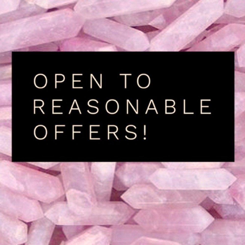 I am open to bundles, offers and trades! 💗